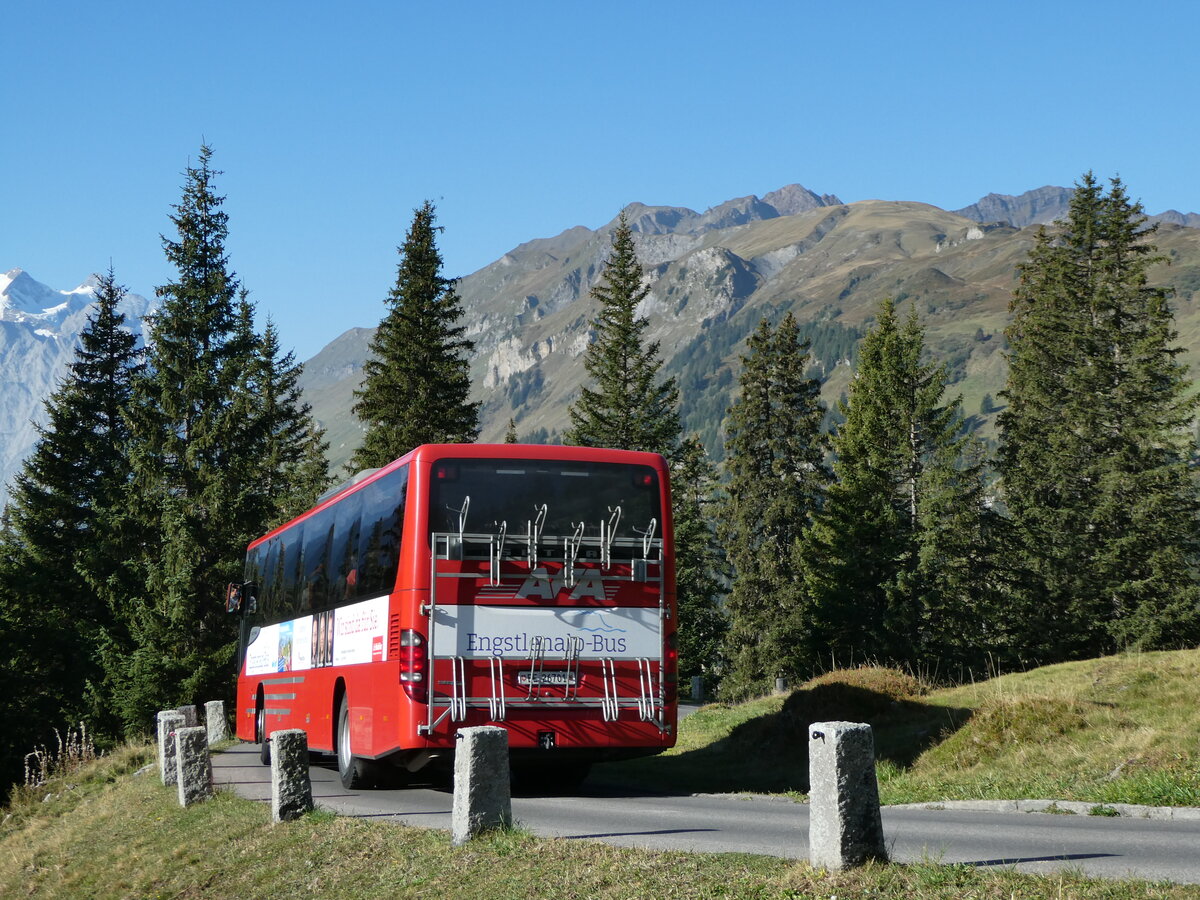(255'764) - AFA Adelboden - Nr. 24/BE 26'701/PID 10'040 - Setra am 1. Oktober 2023 bei der Engstlenalp (Einsatz: PostAuto f�r Engstlenalp-Bus)