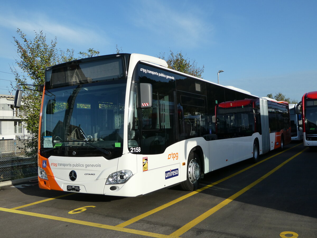 (255'985) - Gen�ve-Tours, Gen�ve - Nr. 2158 - Mercedes am 7. Oktober 2023 in Winterthur, Daimler Buses