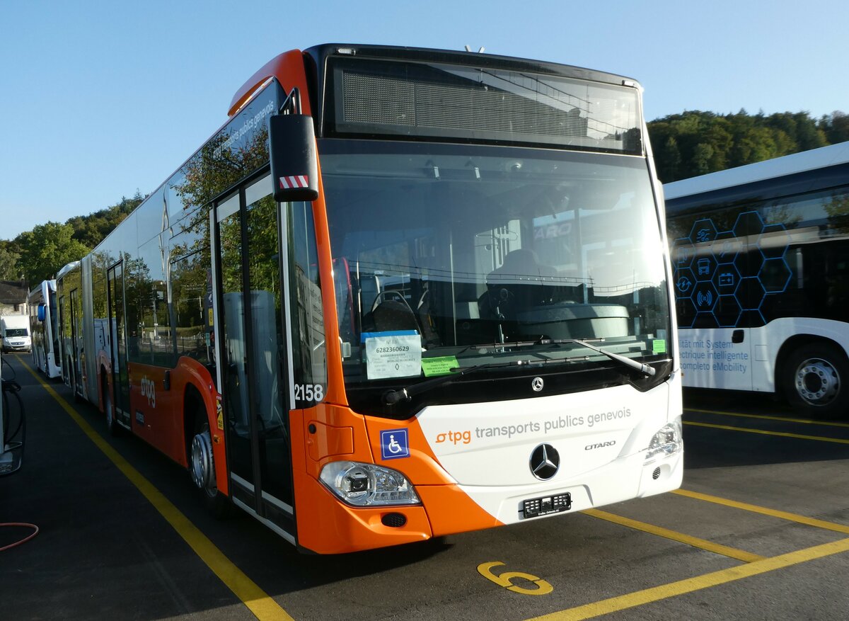 (255'986) - Gen�ve-Tours, Gen�ve - Nr. 2158 - Mercedes am 7. Oktober 2023 in Winterthur, Daimler Buses