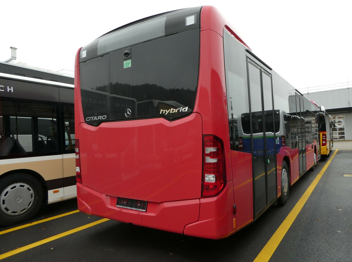 (257'115) - VZO Gr�ningen - (618'537) - Mercedes am 18. November 2023 in Winterthur, Daimler Buses