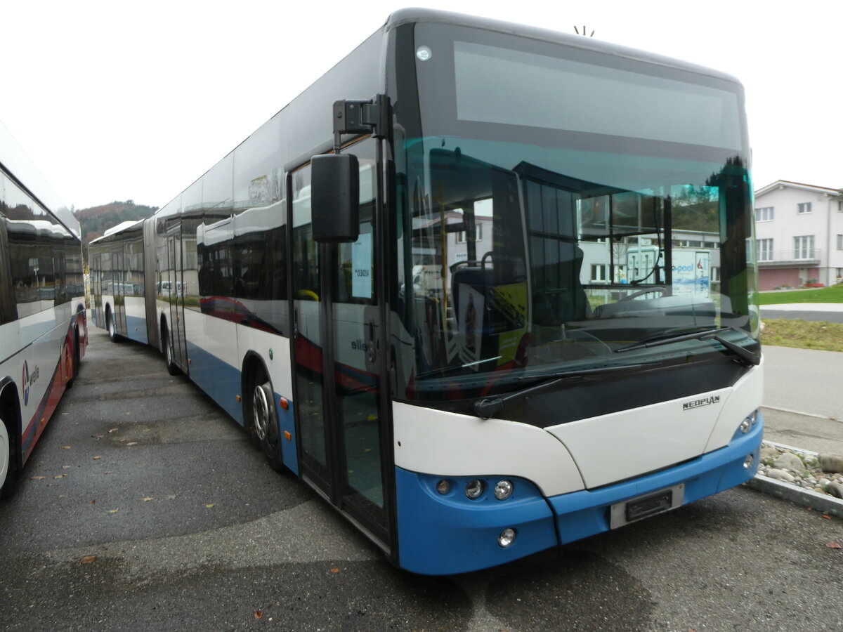 (257'142) - VBZ Z�rich - Nr. 547 - Neoplan am 18. November 2023 in Winterthur, Daimler Buses