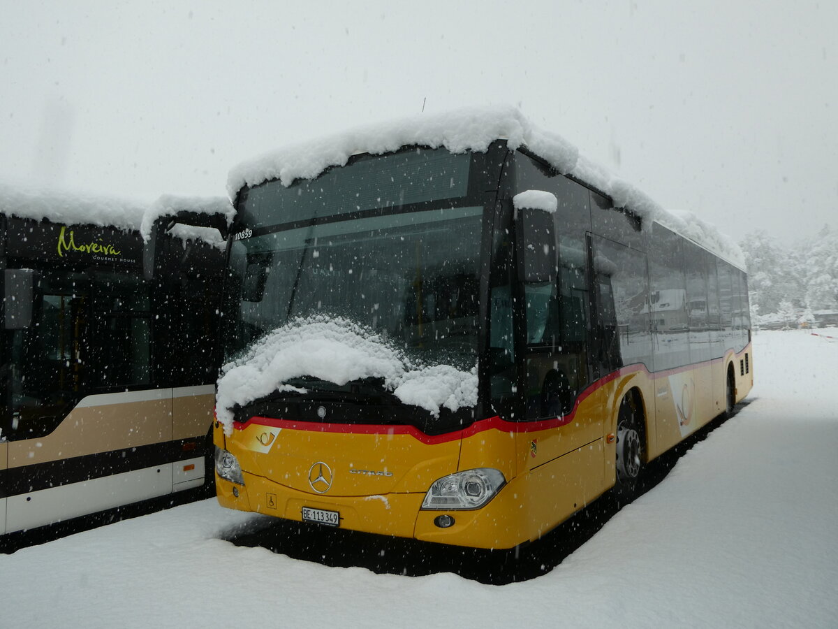 (257'359) - Fl�ck, Brienz - Nr. 5/BE 113'349/PID 10'859 - Mercedes am 2. Dezember 2023 in Winterthur, Daimler Buses