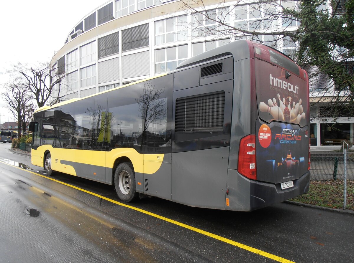 (257'630) - STI Thun - Nr. 179/BE 752'179 - Mercedes am 14. Dezember 2023 bei der Schiffl�ndte Thun