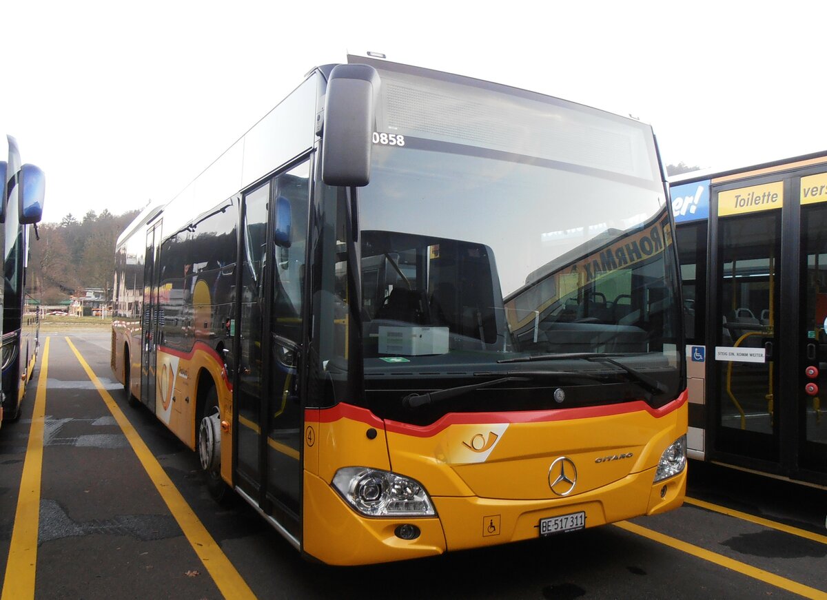 (257'698) - Fl�ck, Brienz - Nr. 4/BE 517'311/PID 10'858 - Mercedes am 16. Dezember 2023 in Winterthur, Daimler Buses