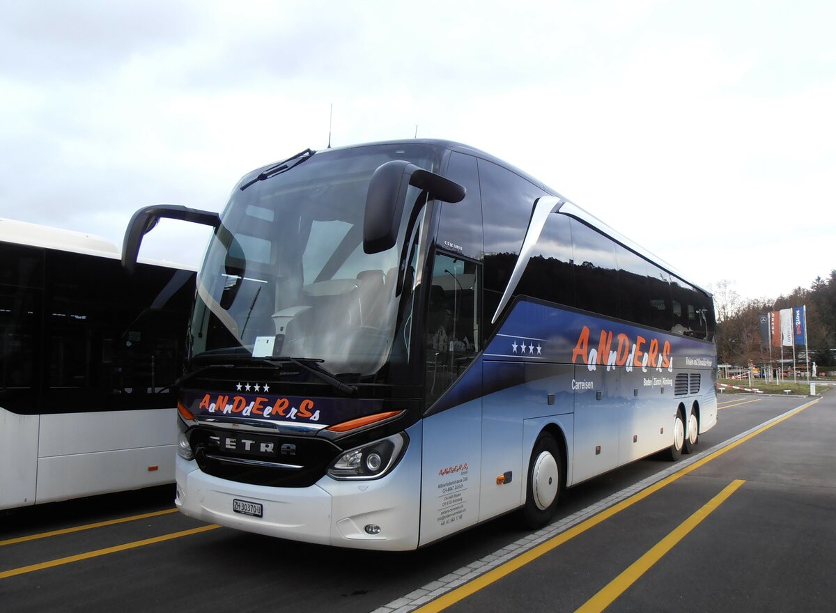 (257'895) - AaNnDdEeRrSs, Z�rich - ZH 30'370 U - Setra am 23. Dezember 2023 in Winterthur, Daimler Buses