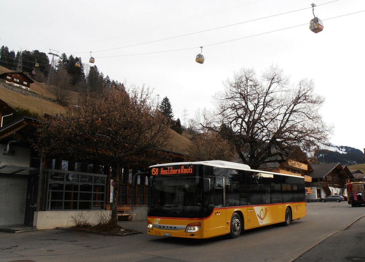 (257'960) - Fl�ck, Brienz - Nr. 0/BE 13'878/PID 5154 - Setra am 28. Dezember 2023 in Wasserwendi-Hasliberg, Dorf