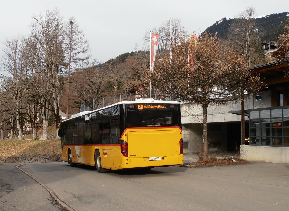 (257'961) - Fl�ck, Brienz - Nr. 0/BE 13'878/PID 5154 - Setra am 28. Dezember 2023 in Wasserwendi-Hasliberg, Dorf