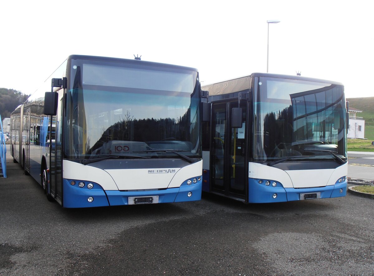 (258'035) - VBZ Z�rich - Nr. 562 - Neoplan am 30. Dezember 2023 in Winterthur, Daimler Buses