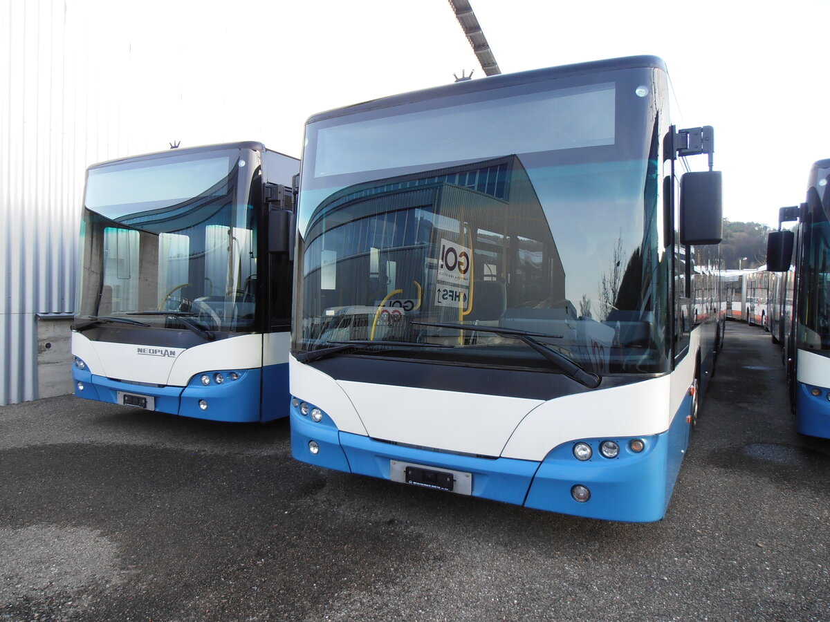 (258'036) - VBZ Z�rich - Nr. 541 - Neoplan am 30. Dezember 2023 in Winterthur, Daimler Buses