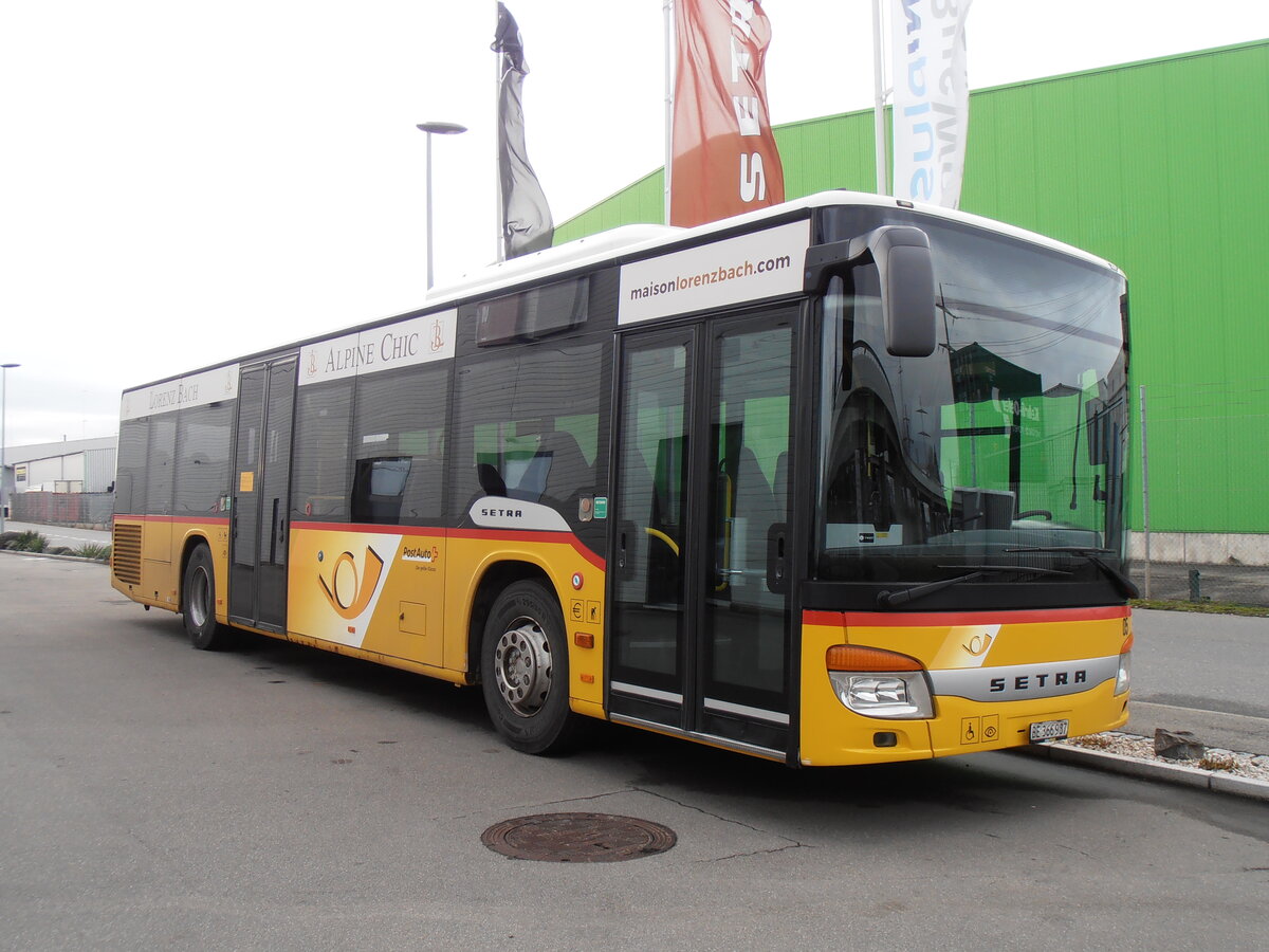 (258'063) - K�bli, Gstaad - Nr. 5/BE 336'987/PID 5425 - Setra am 1. Januar 2024 in Kerzers, Interbus