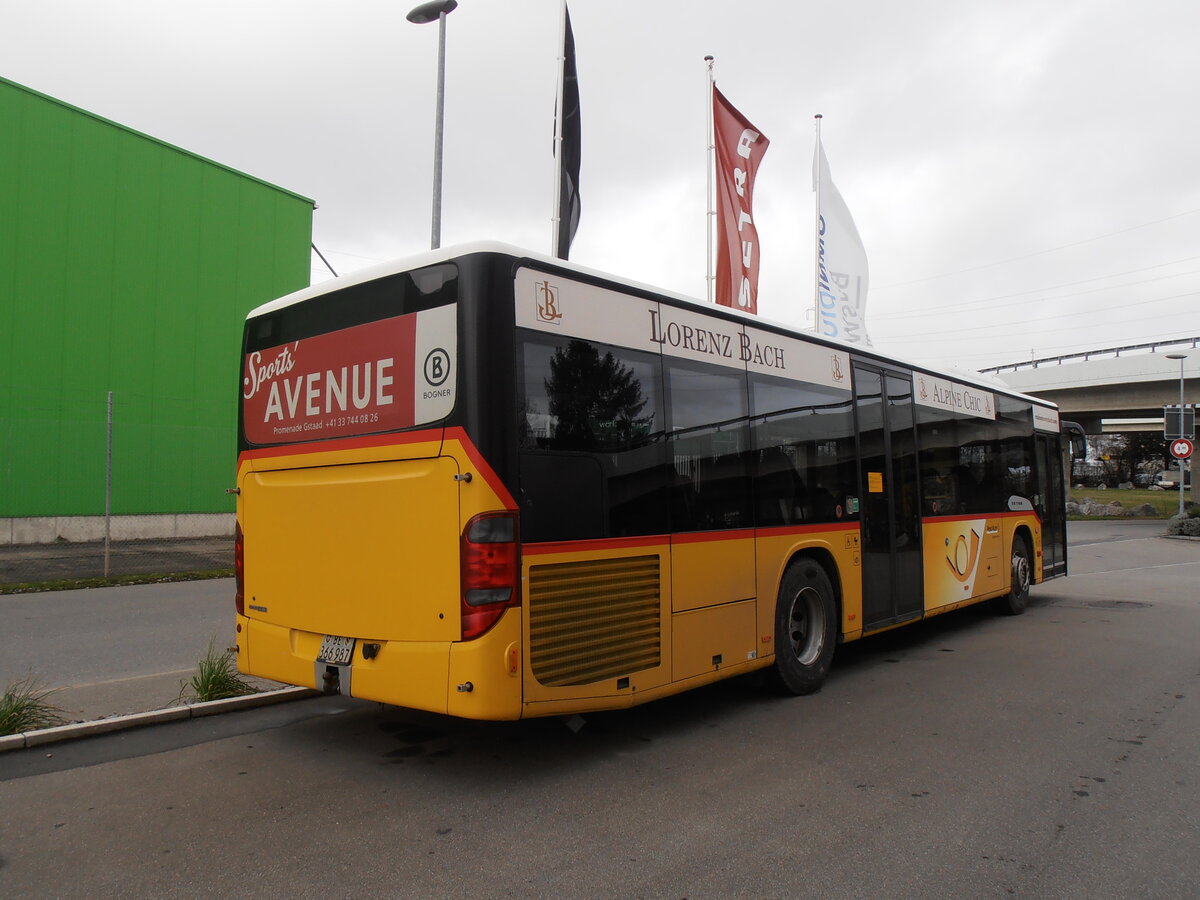 (258'064) - K�bli, Gstaad - Nr. 5/BE 366'987/PID 5425 - Setra am 1. Januar 2024 in Kerzers, Interbus