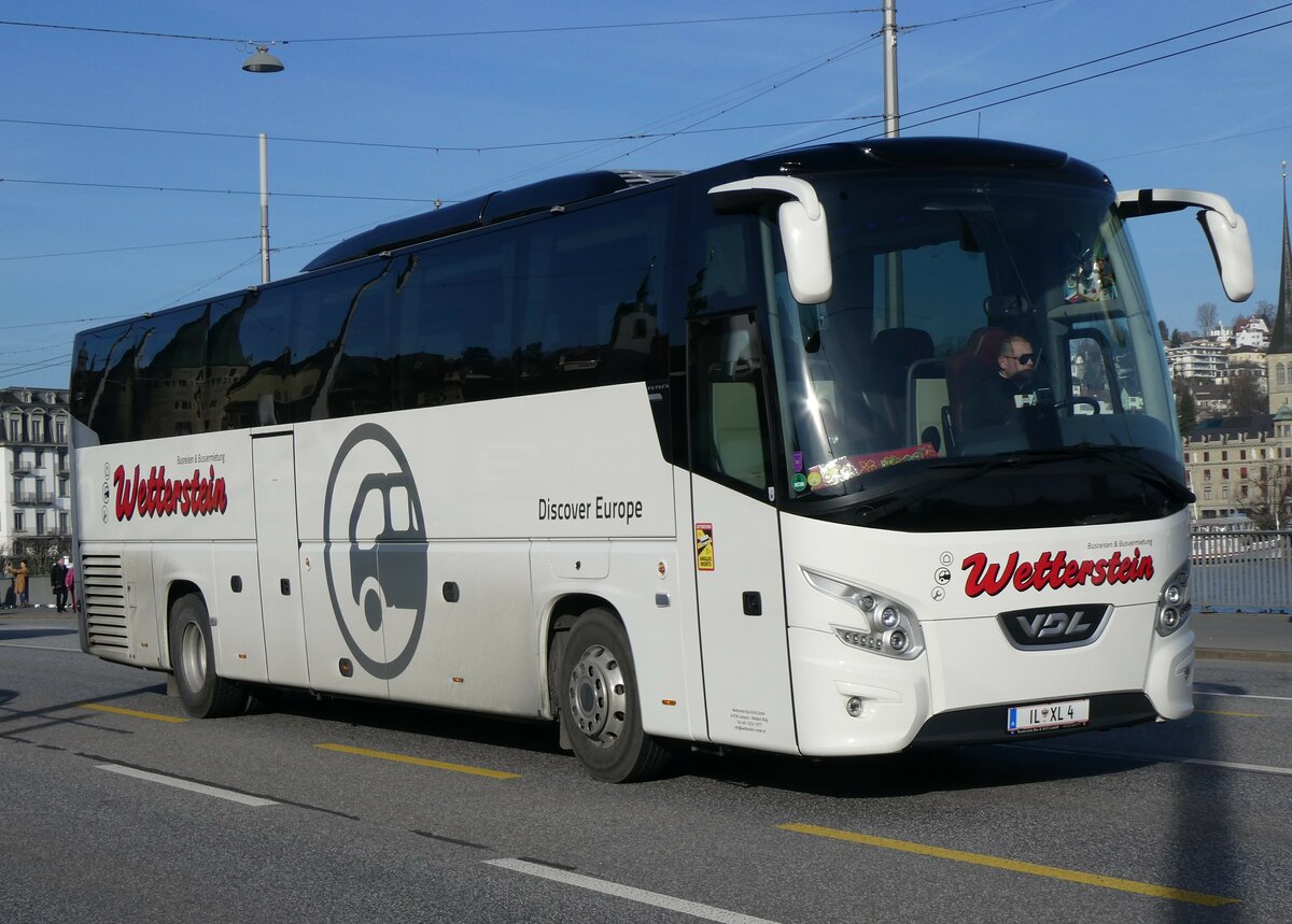 (259'186) - Aus Oesterreich: Wetterstein, Leutasch - IL XL 4 - VDL am 6. Februar 2024 in Luzern, Bahnhofbr�cke