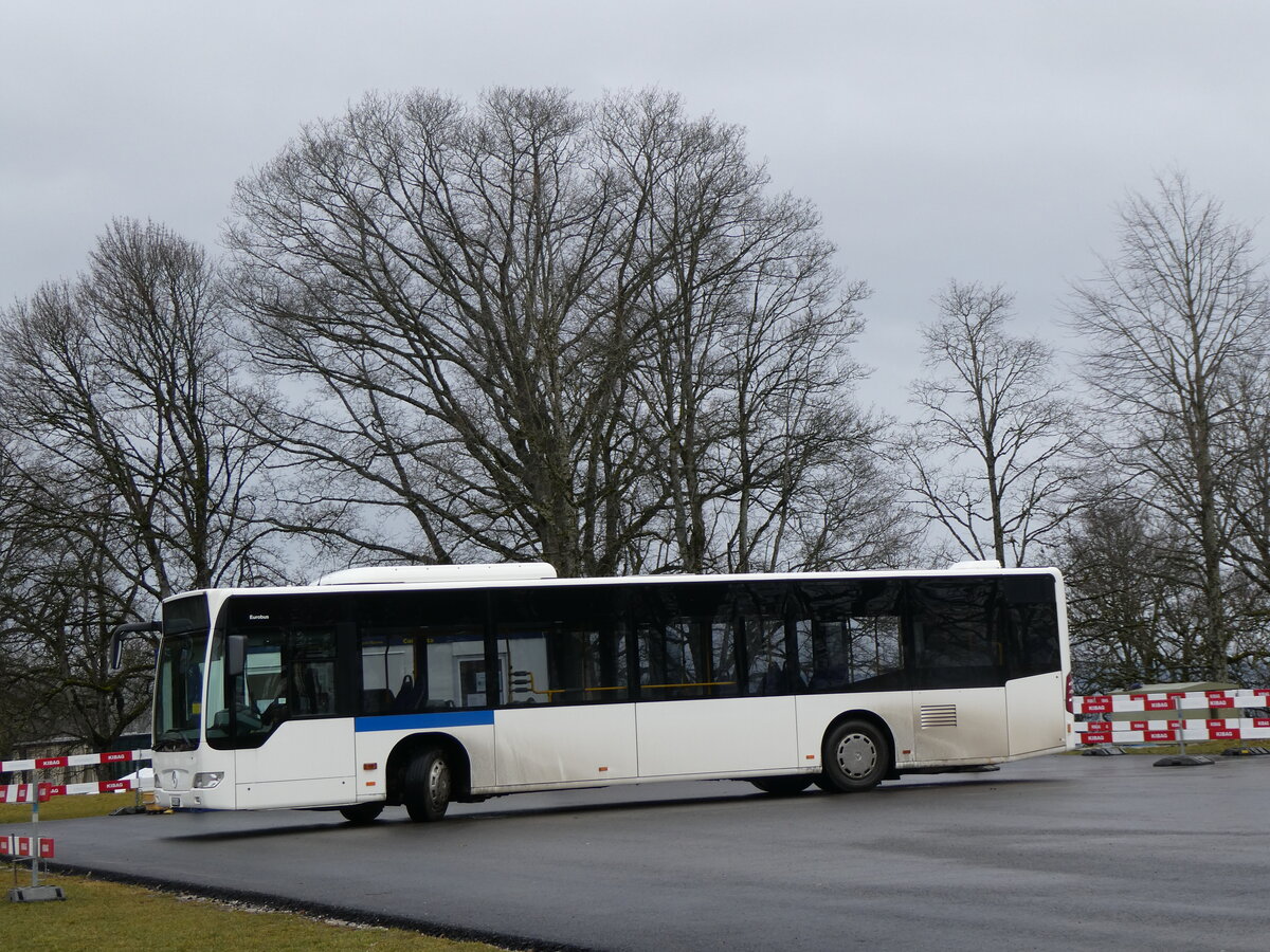 (259'206) - Welti-Furrer, Bassersdorf - Nr. 41/ZH 956'524 - Mercedes am 8. Februar 2024 in Gurten, Gurten-Kulm (Einsatz Gurtenbahn)