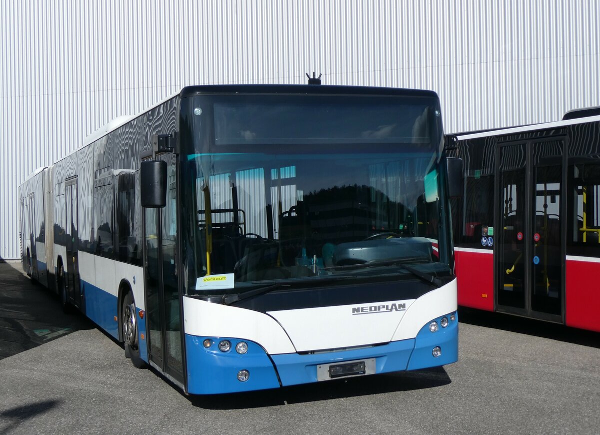 (259'599) - VBZ Z�rich - Nr. 544 - Neoplan am 24. Februar 2024 in Winterthur, Daimler Buses