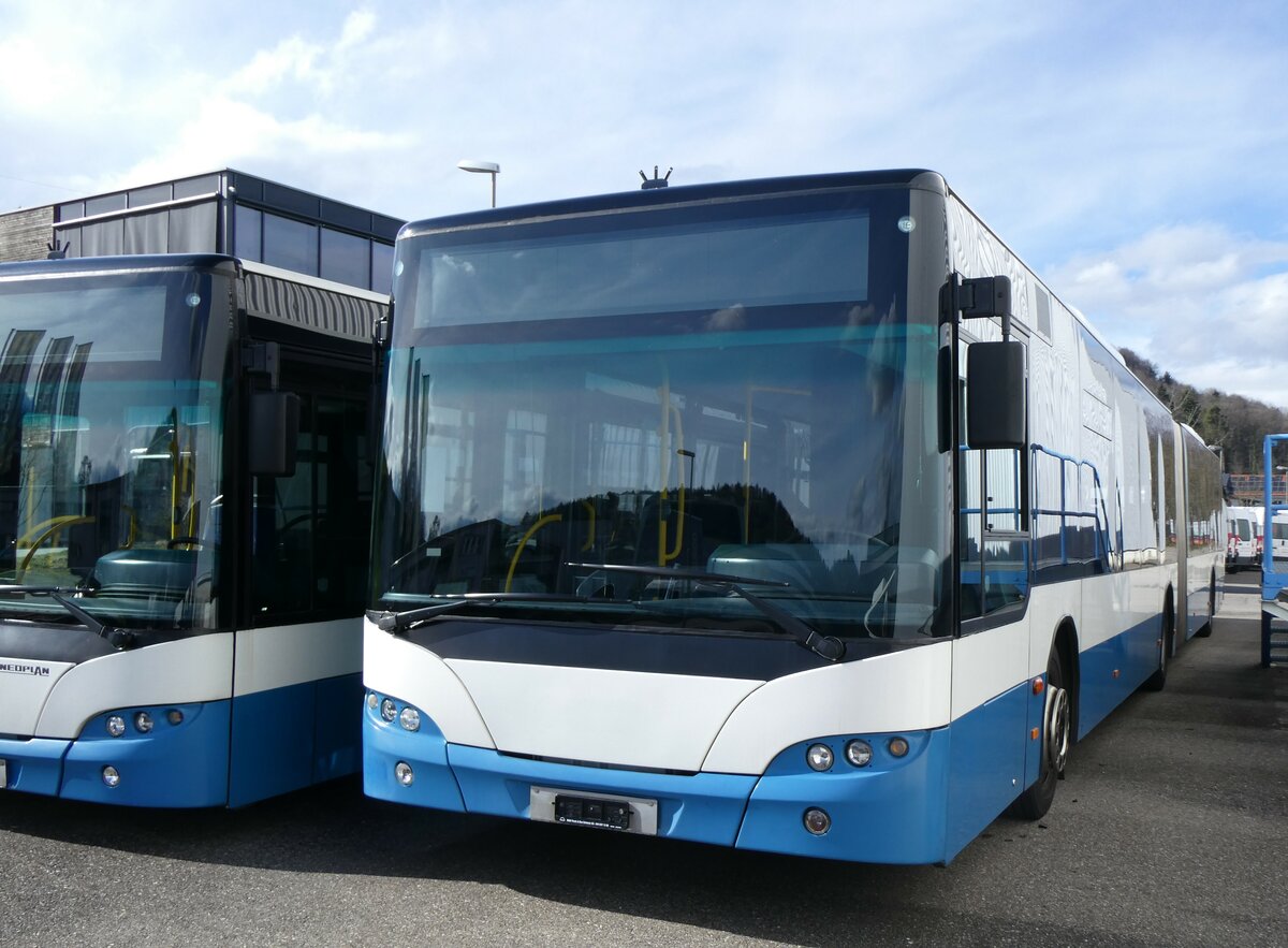 (259'604) - VBZ Z�rich - Nr. 541 - Neoplan am 24. Februar 2024 in Winterthur, Daimler Buses