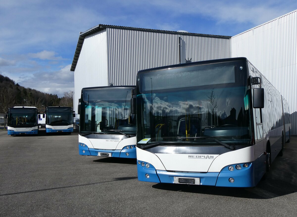 (259'607) - VBZ Z�rich - Nr. 544 - Neoplan am 24. Februar 2024 in Winterthur, Daimler Buses