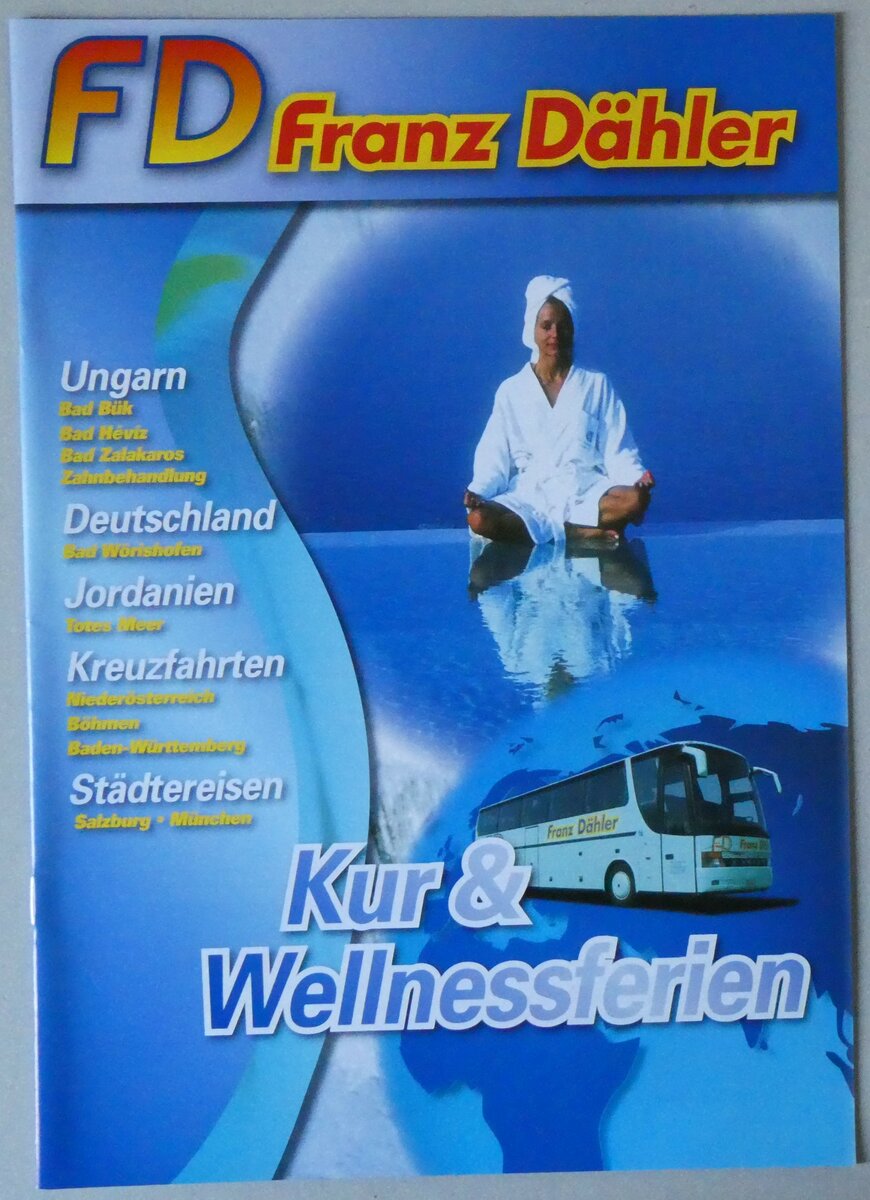 (259'626) - D�hler-Kur & Wellnessferien am 25. Februar 2024 in Thun (Vorderseite)