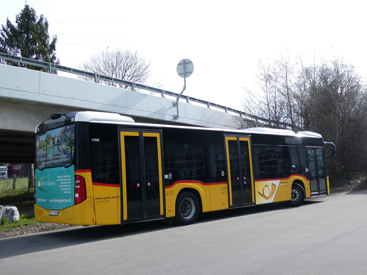 (259'859) - Funi-Car, Biel - BE 719'306/PID 11'562 - Mercedes am 2. M�rz 2024 in Kerzers, Interbus