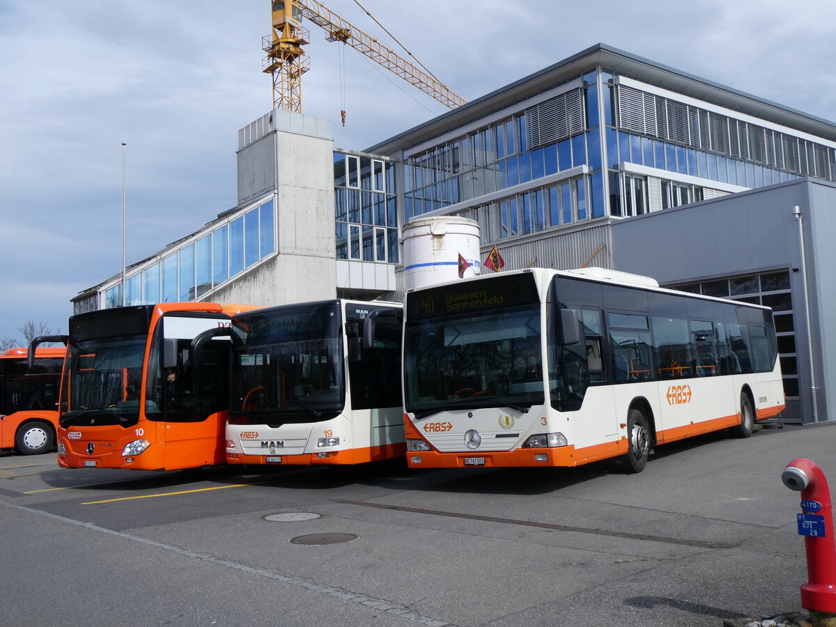 (259'936) - RBS Worblaufen - Nr. 3/BE 767'003 - Mercedes am 3. M�rz 2024 in Worblaufen, Garage