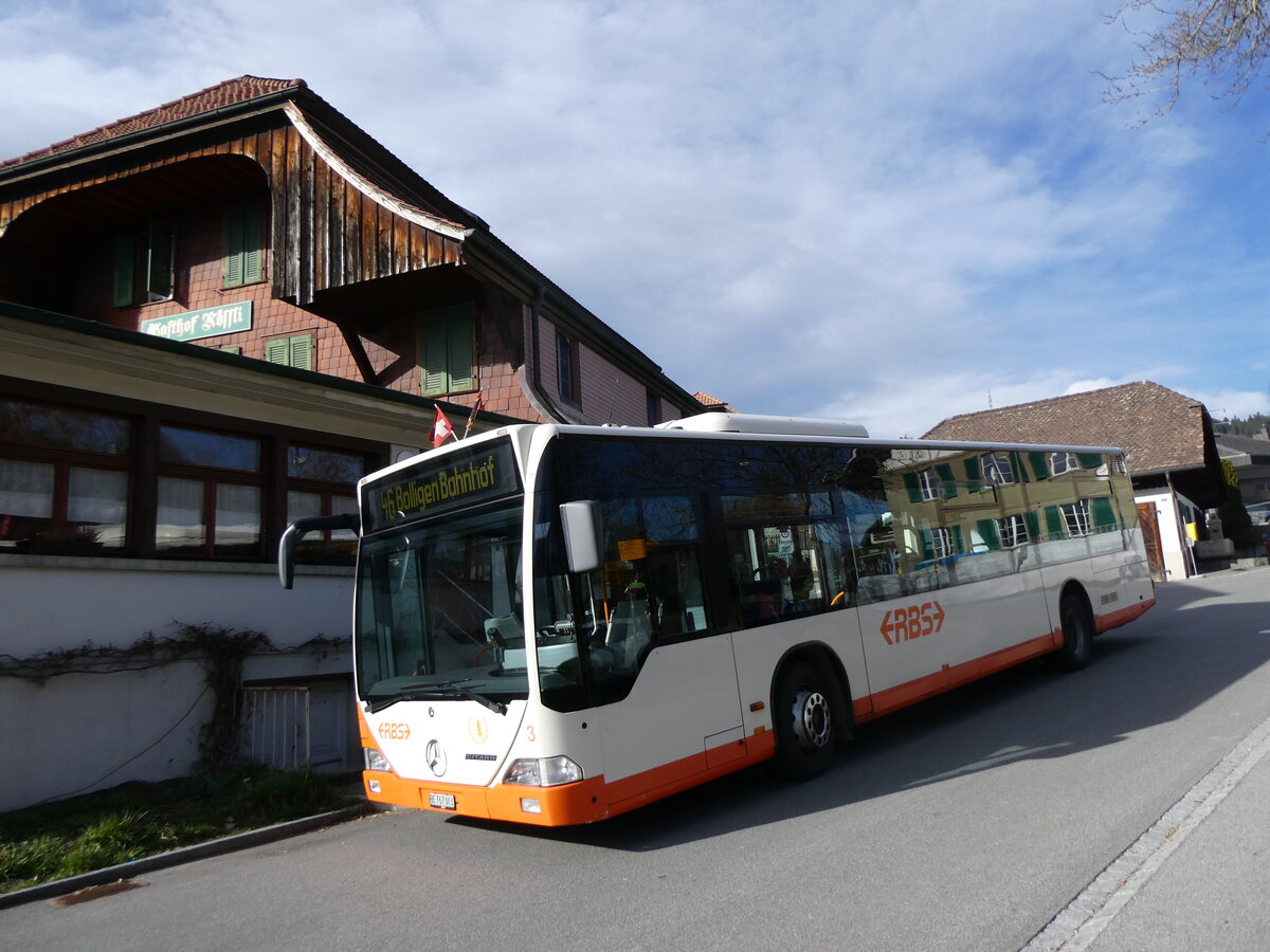 (260'033) - RBS Worblaufen - Nr. 3/BE 767'003 - Mercedes am 3. M�rz 2024 in Habstetten, R�ssli