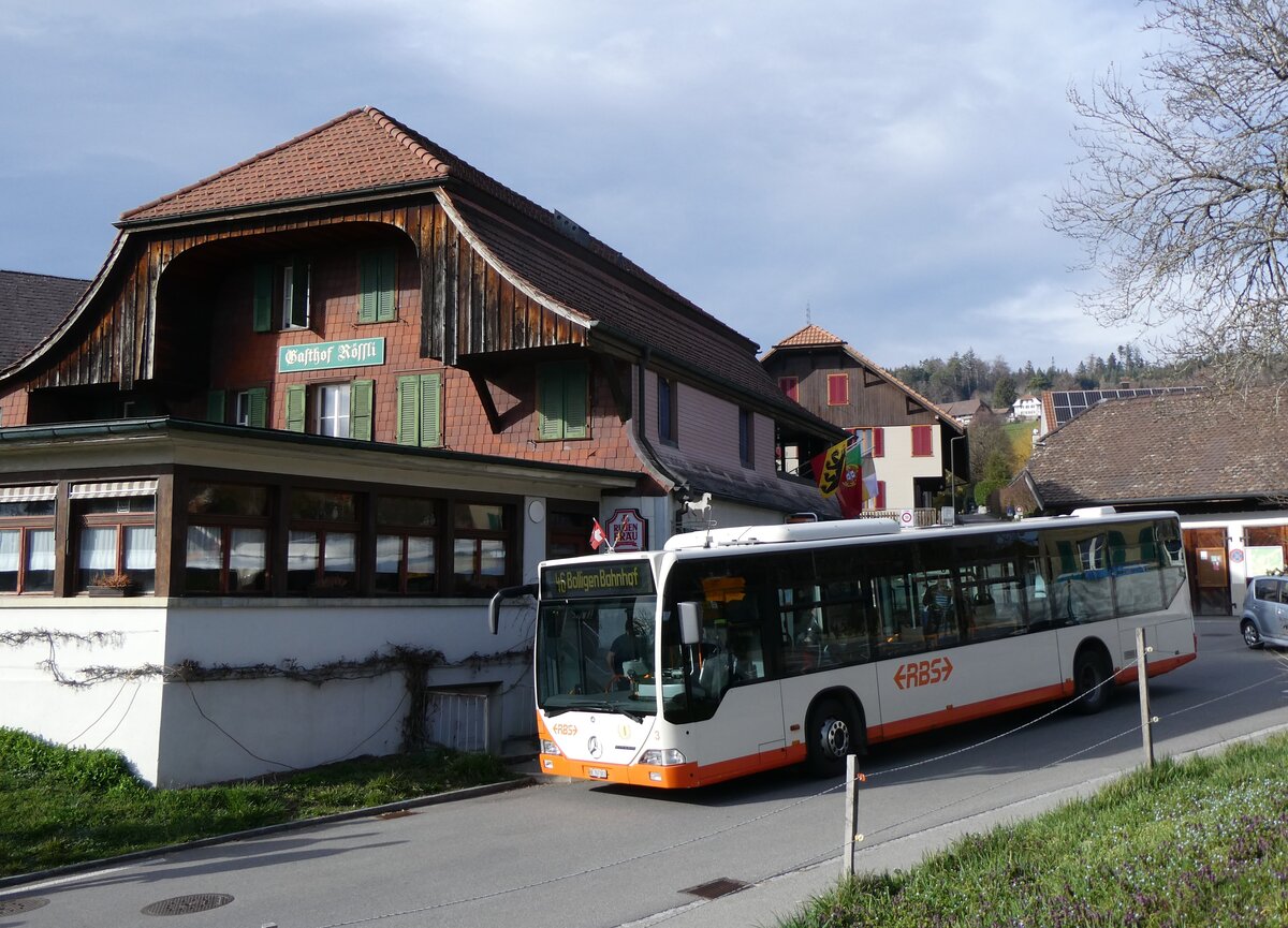 (260'034) - RBS Worblaufen - Nr. 3/BE 767'003 - Mercedes am 3. M�rz 2024 in Habstetten, R�ssli