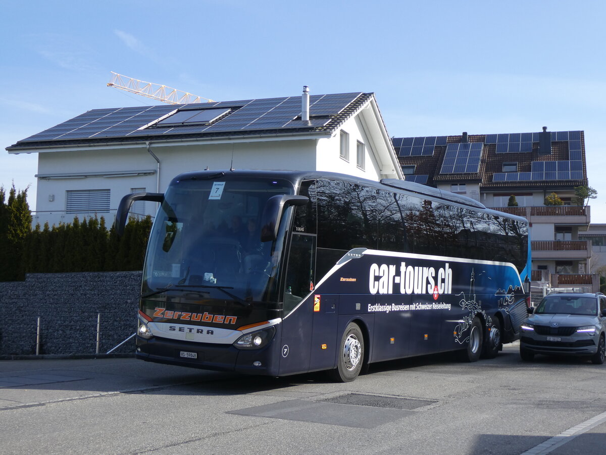 (260'205) - Zerzuben, Visp-Eyholz - Nr. 7/VS 59'848 - Setra am 9. M�rz 2024 in Sursee, Pfarreizentrum