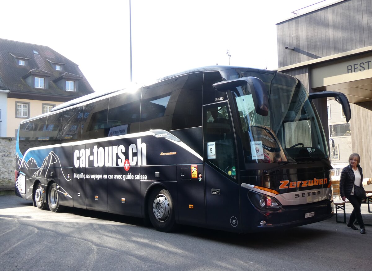 (260'208) - Zerzuben, Visp-Eyholz - Nr. 5/VS 31'000 - Setra am 9. M�rz 2024 in Sursee, Pfarreizentrum