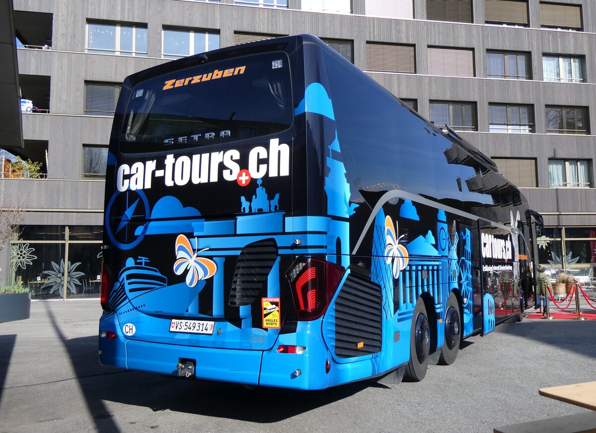 (260'210) - Zerzuben, Visp-Eyholz - Nr. 14/VS 549'314 - Setra am 9. M�rz 2024 in Sursee, Pfarreizentrum