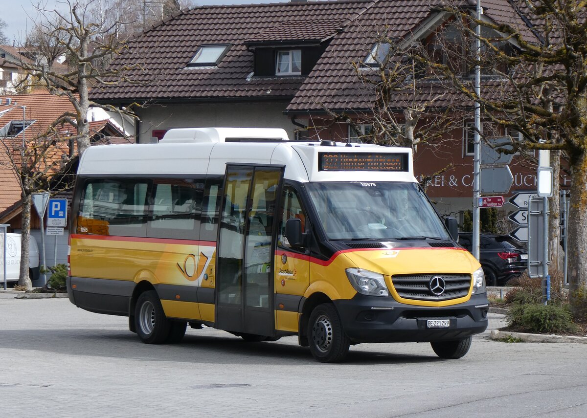 (260'356) - L�thi, Hinterfultigen - BE 221'299/PID 10'575 - Mercedes am 15. M�rz 2024 in Riggisberg, Post