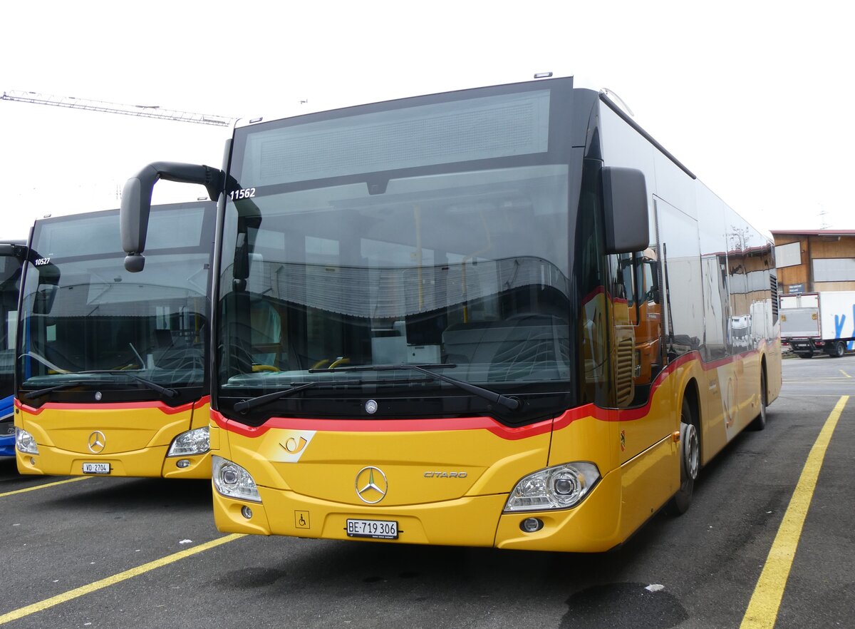 (260'444) - Funi-Car, Biel - BE 719'306/PID 11'562 - Mercedes am 17. M�rz 2024 in Kerzers, Interbus