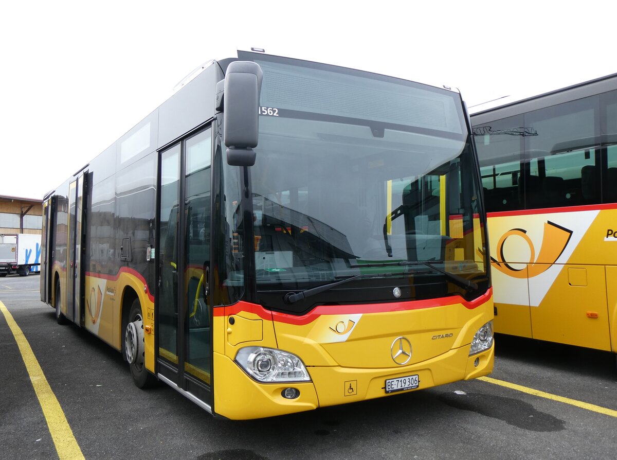 (260'445) - Funi-Car, Biel - BE 719'306/PID 11'562 - Mercedes am 17. M�rz 2024 in Kerzers, Interbus