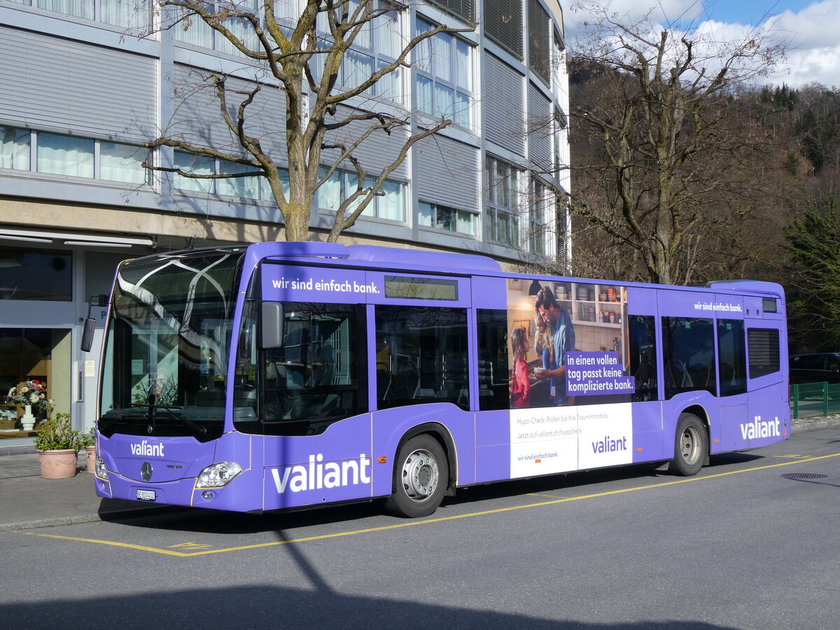 (260'610) - STI Thun - Nr. 412/BE 810'412 - Mercedes am 21. M�rz 2024 bei der Schiffl�ndte Thun