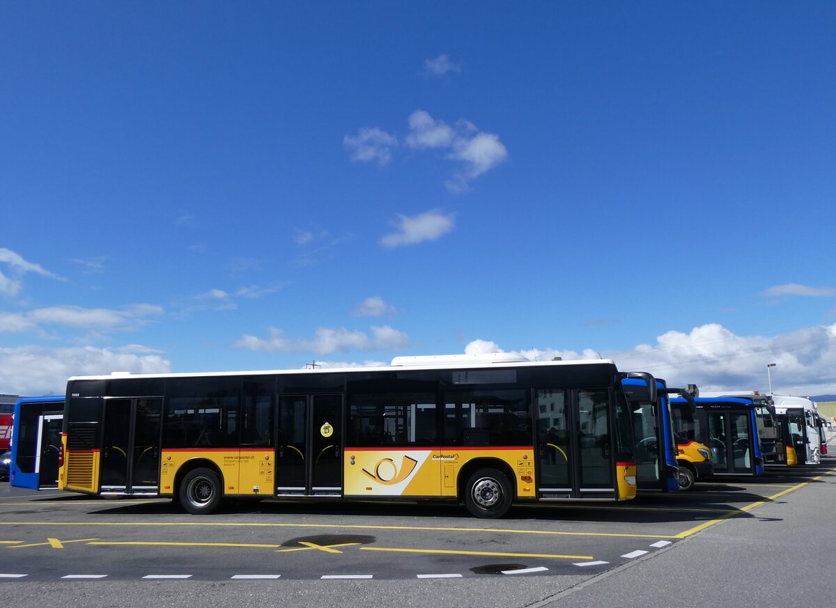 (260'679) - CarPostal Ouest - VD 547'680/PID 5668 - Mercedes (ex ARCC Aubonne) am 24. M�rz 2024 in Kerzers, Interbus
