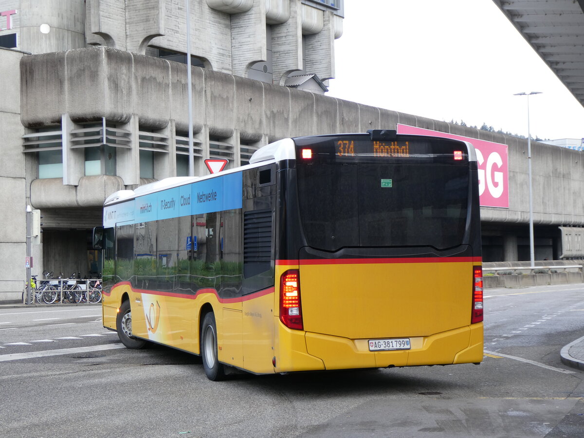 (260'766) - Voegtlin-Meyer, Brugg - Nr. 149/AG 381'799/PID 11'729 - Mercedes am 28. M�rz 2024 beim Bahnhof Brugg
