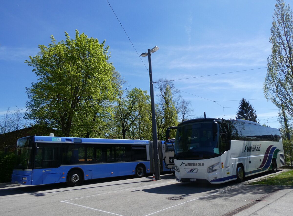 (261'241) - Aus der Schweiz: Twerenbold, Baden - Nr. 41/BE 490'388 - VDL am 13. April 2024 in M�nchen, MVG-Museum