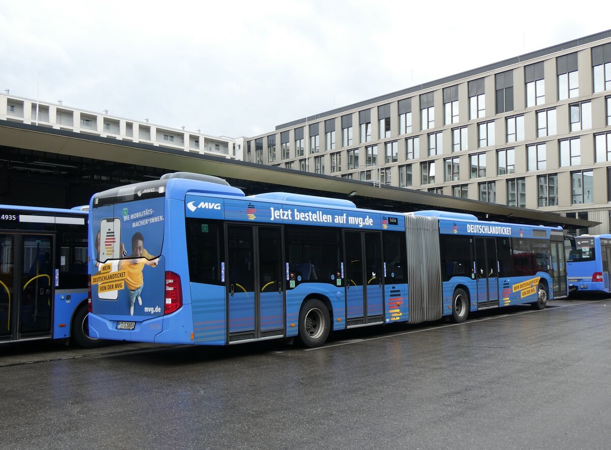 (261'465) - MVG M�nchen - Nr. 5656/M-VG 5656 - Mercedes am 15. April 2024 in Moosach, Betriebshof