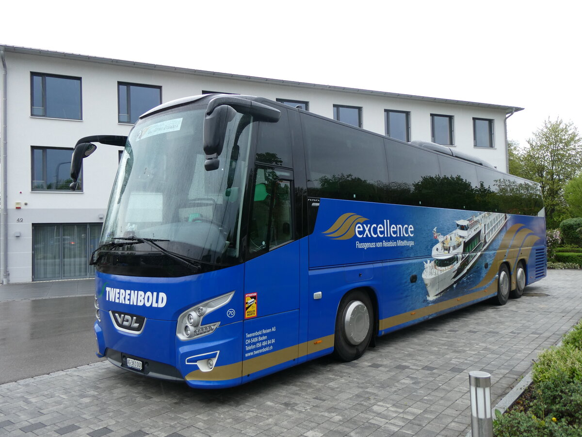 (261'513) - Aus der Schweiz: Twerenbold, Baden - Nr. 70/AG 361'000 - VDL am 15. April 2024 in Buchloe, Wirtschaft Alp-Villa