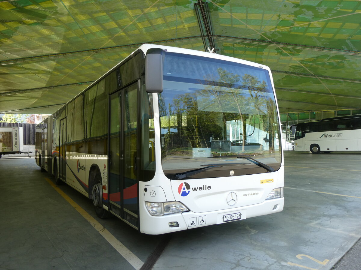 (261'517) - Twerenbold, Baden - Nr. 16/AG 393'128/PID 5704 - Mercedes am 15. April 2024 in R�tihof, Carterminal