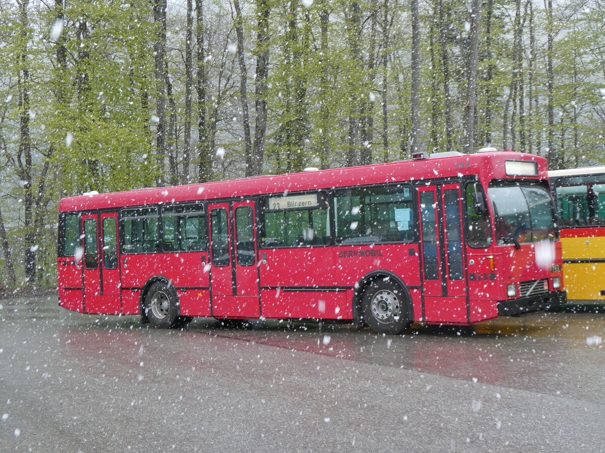 (261'603) - Bernmobil, Bern (SOB) - Nr. 193 - Volvo/Gangloff am 21. April 2024 in Burgdorf, �kihof Ziegelgut
