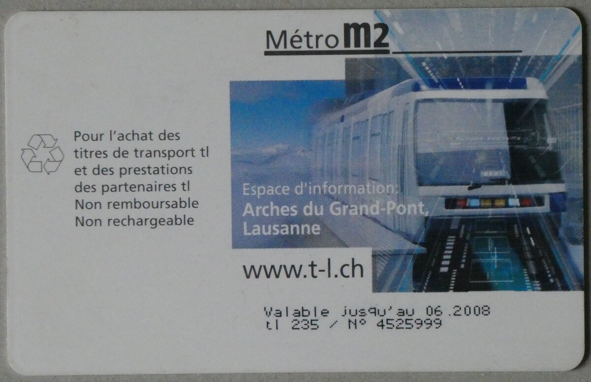 (261'802) - Taxcard - tl Galaxy CHF 20.- (+1.-) am 28. April 2024 in Thun (R�ckseite)