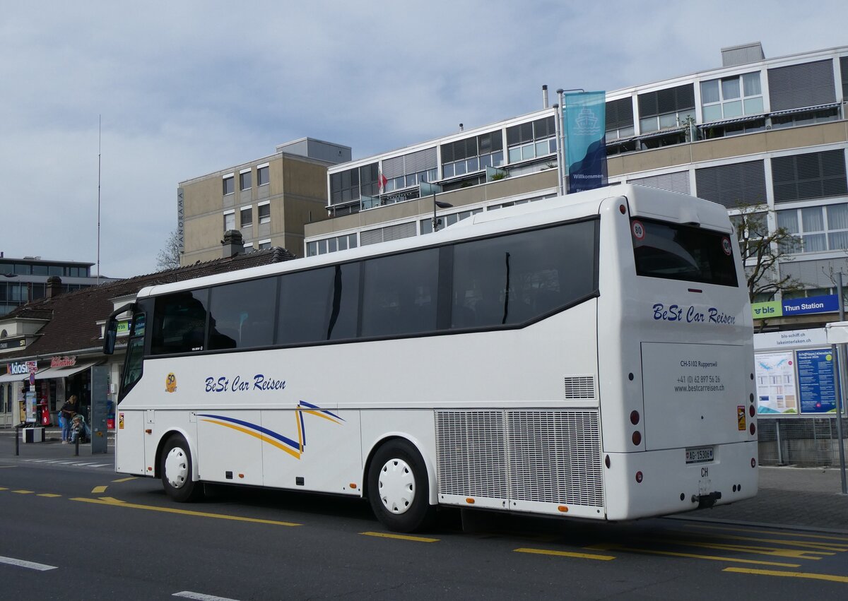 (261'847) - BeSt Car, Rupperswil - AG 15'306 - Bova am 29. April 2024 bei der Schiffl�ndte Thun