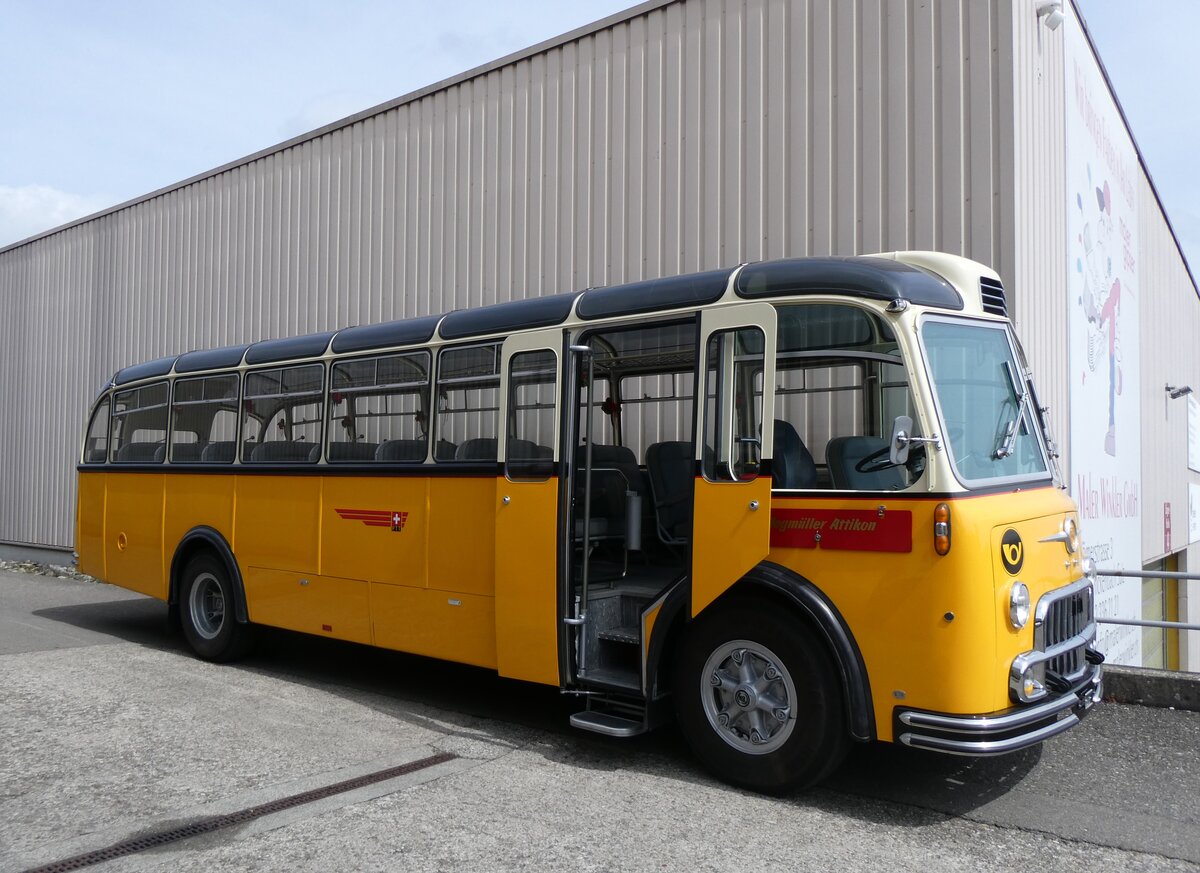 (262'074) - Wegm�ller, Attikon - FBW/Gangloff (ex P 24'037; ex P 21'537) am 4. Mai 2024 in Attikon, Wegm�ller