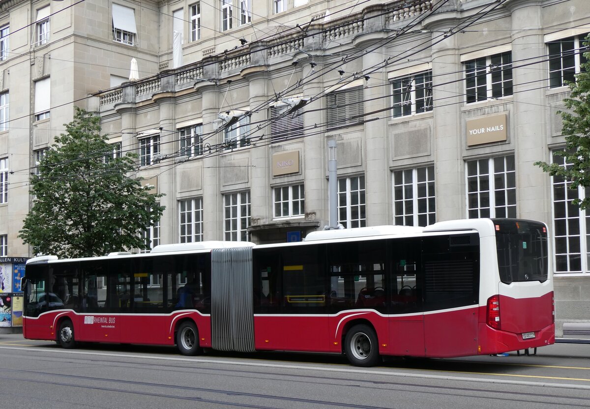 (262'808) - RTB Altst�tten - Nr. 921/SG 482'217 - Mercedes (ex Wiener Linien, A-Wien Nr. 8725) am 24. Mai 2024 beim Bahnhof St. Gallen