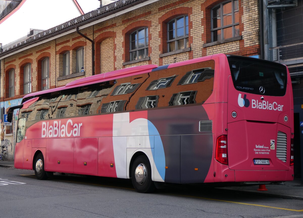 (262'904) - Aus Kroatien: Brioni, Pula - Nr. 144/PU 7444-H - Mercedes am 25. Mai 2024 in Z�rich, Sihlquai