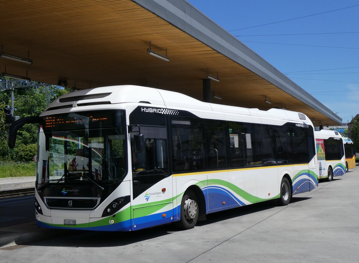 (263'385) - SBK Kreuzlingen - Nr. 88/TG 161'788 - Volvo am 4. Juni 2024 beim Bahnhof Kreuzlingen