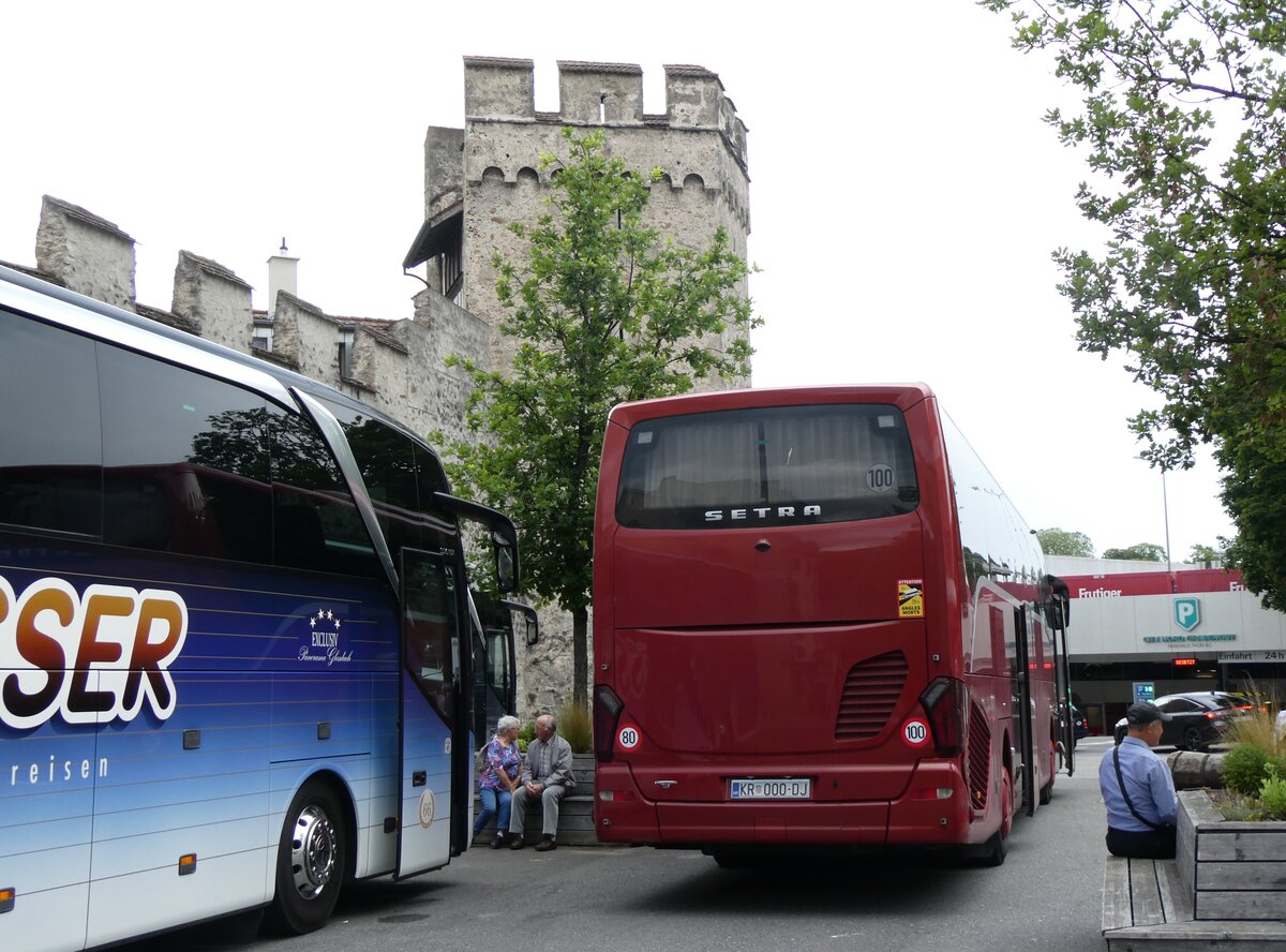(263'423) - Aus Kroatien: Mondea Travel, Poznanovec - KR 000-DJ - Setra am 6. Juni 2024 in Thun, Berntorplatz
