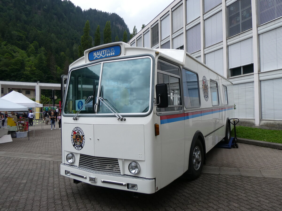(263'546) - Barenco, Faido - Saurer/T�scher-Lepori (ex Repubblica e Cantone Ticino, Bellinzona; ex P 24'672) am 9. Juni 2024 in Faido, Centro Scolastico