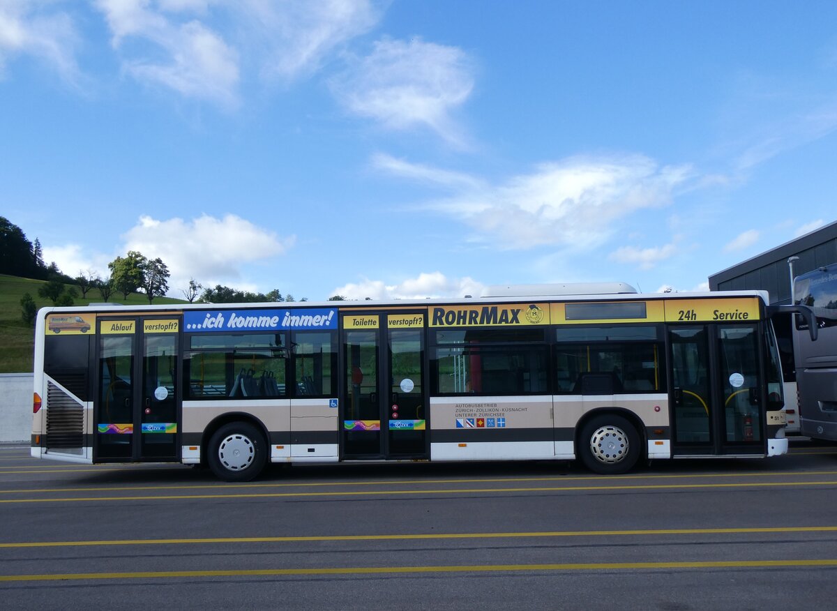 (263'704) - AZZK Zollikon - Nr. 51/ZH 627'751 - Mercedes am 16. Juni 2024 in Winterthur, Daimler Buses