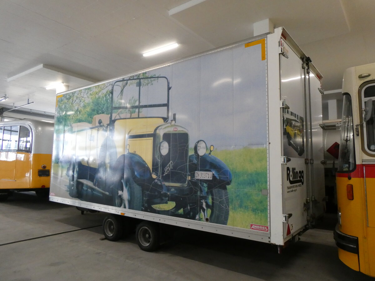 (263'879) - R�llin, Hirzel - Andres Gep�ckanh�nger am 22. Juni 2024 in N�fels, FBW-Museum