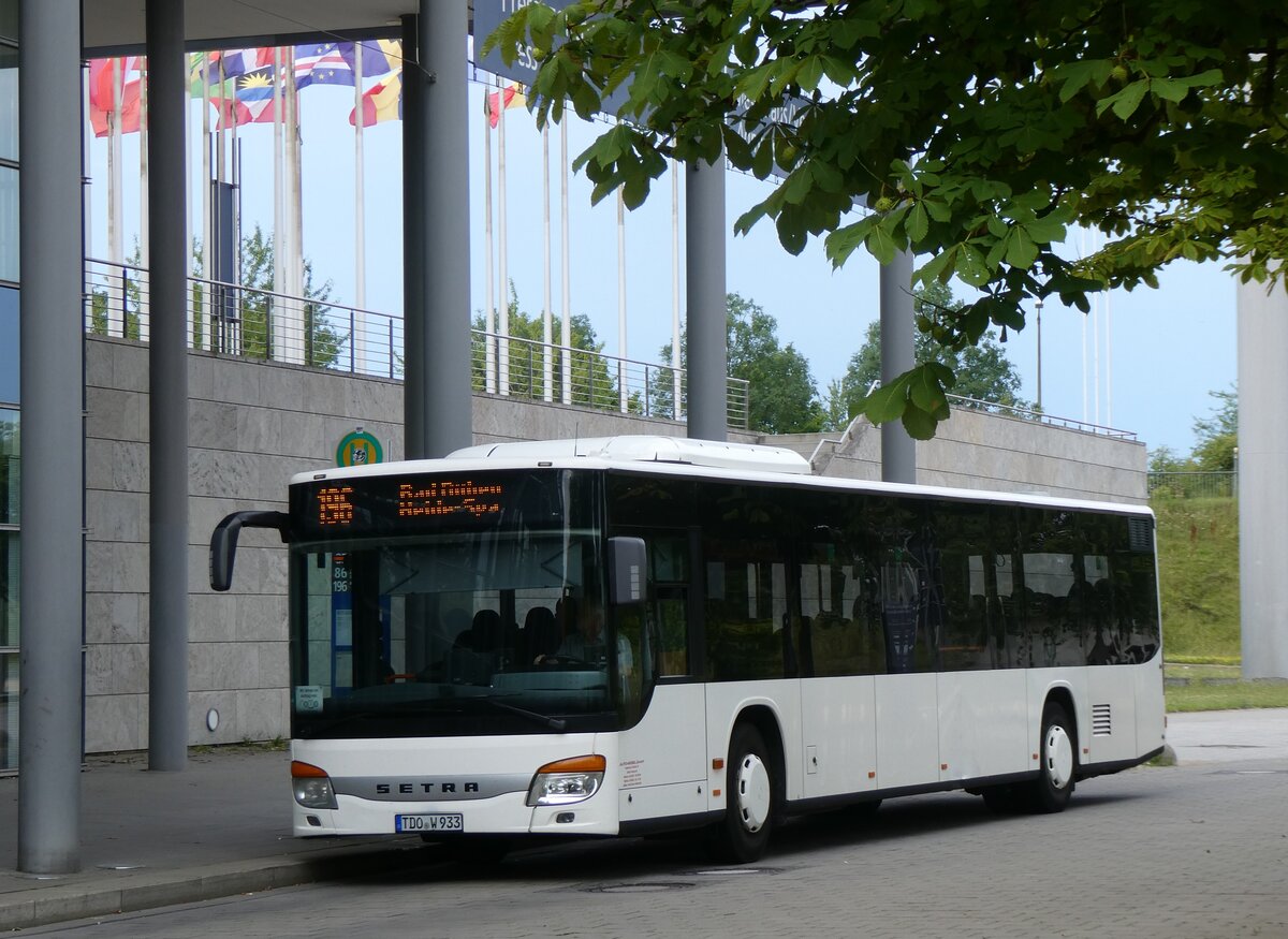 (264'552) - Auto-Webel, Delitzsch - TDO-W 933 - Setra am 10. Juli 2024 in Leipzig, Messegel�nde